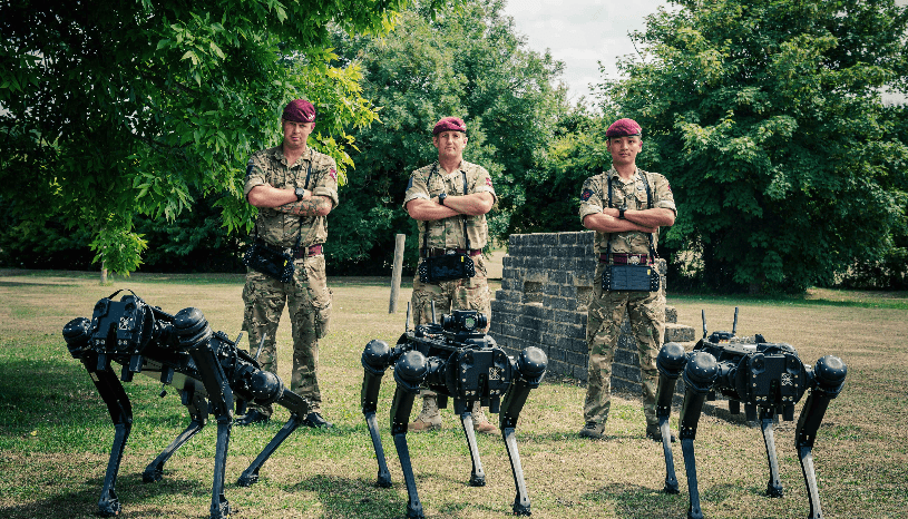 British Army Tests Potential Use Cases of Ghost V60 Robotic Dog