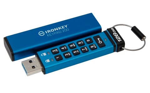 Hardware-Encrypted IronKey Keypad 200 USB Drive Announced