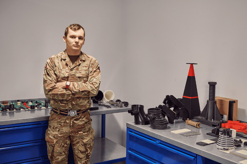 UK Armed Forces 3D Printing