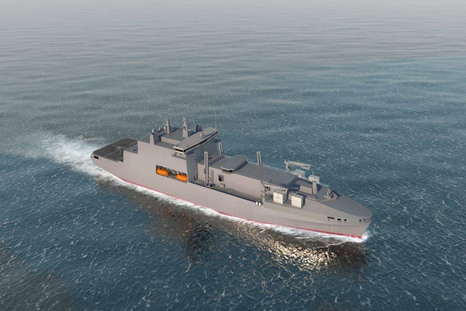 British-Led Team Resolute Selected to Build Support Ships for Royal Navy