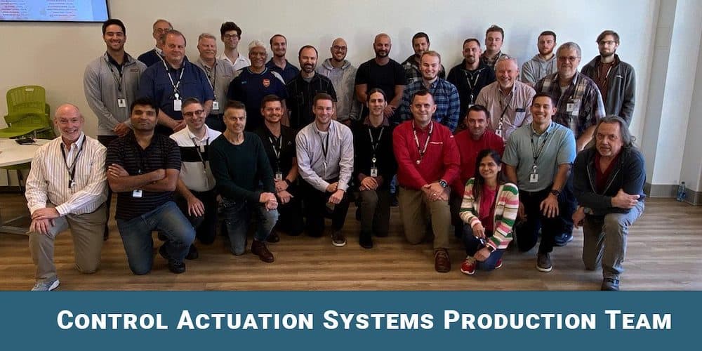 Marotta Control Actuation Systems Production Team