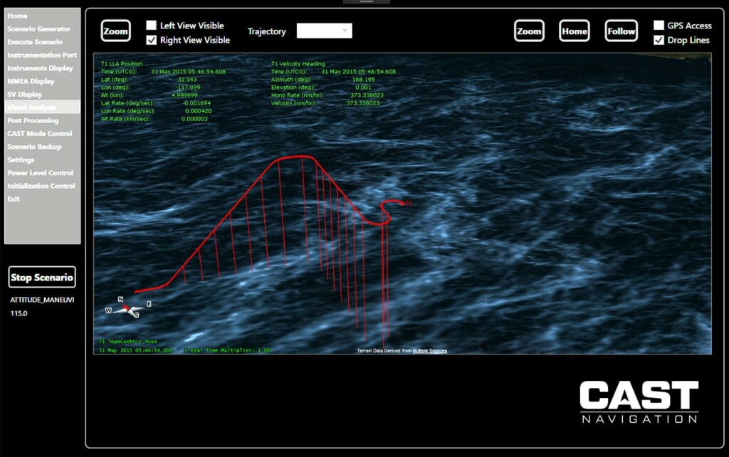 IMU Simulation & Navigation Testing