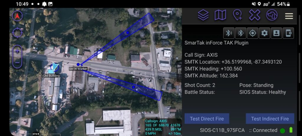 ATAK Compatible Smart Gun Sensor Device | Situational Awareness