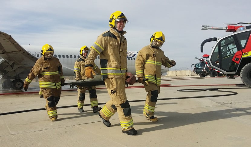 Aviation Crash Rescue & Fire Fighting professionals