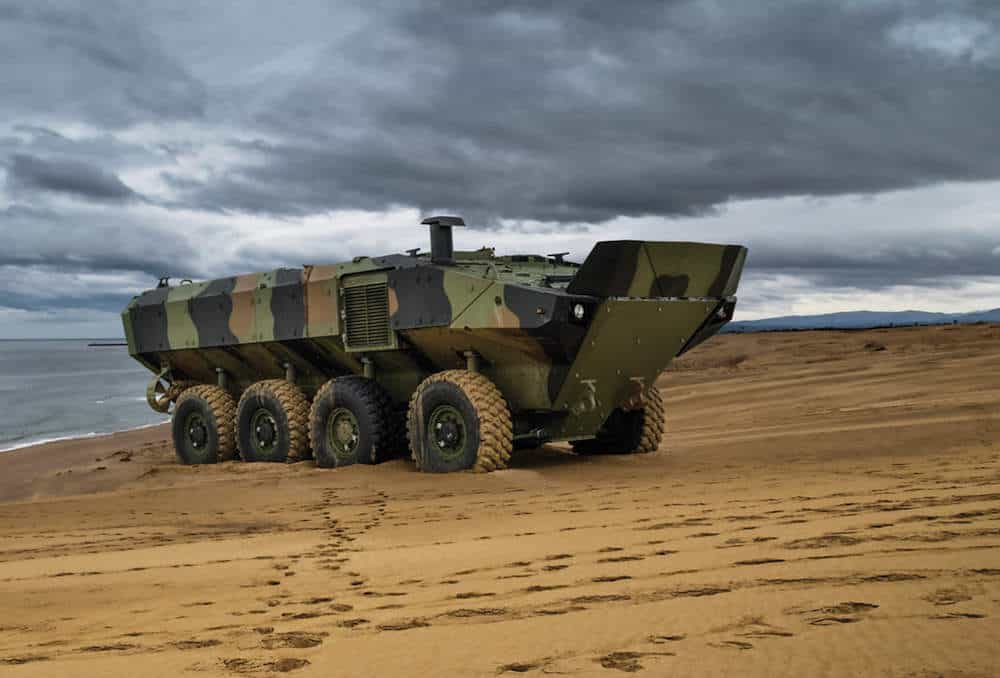 IDV amphibious armored vehicle