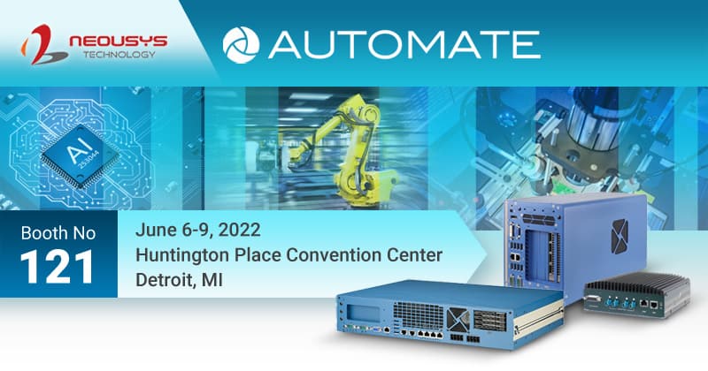 Neousys Debuts Fanless Industrial Embedded Computer at Automate 2022