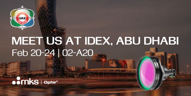 Ophir Combat-Ready IR Optics at IDEX 2023