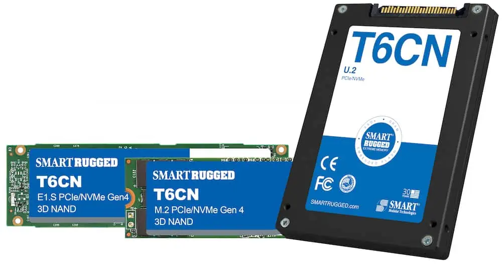 PCIe NVMe Solid State Drives Released for Military & Defense Applications