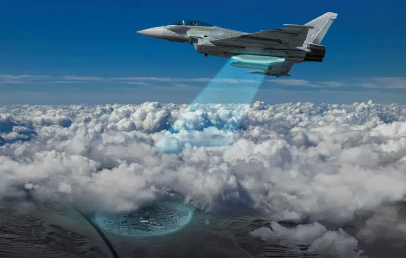 New SAR & GMTI Pod for Fighter Aircraft