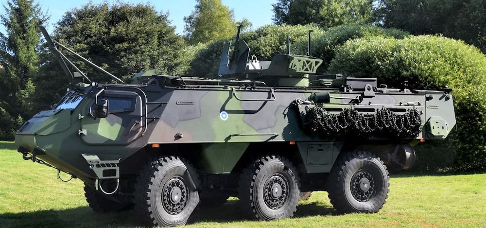 Finland Orders Patria 6x6 Armored Vehicles