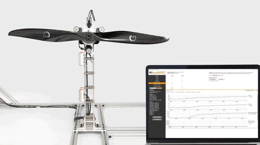 RCbenchmark Software