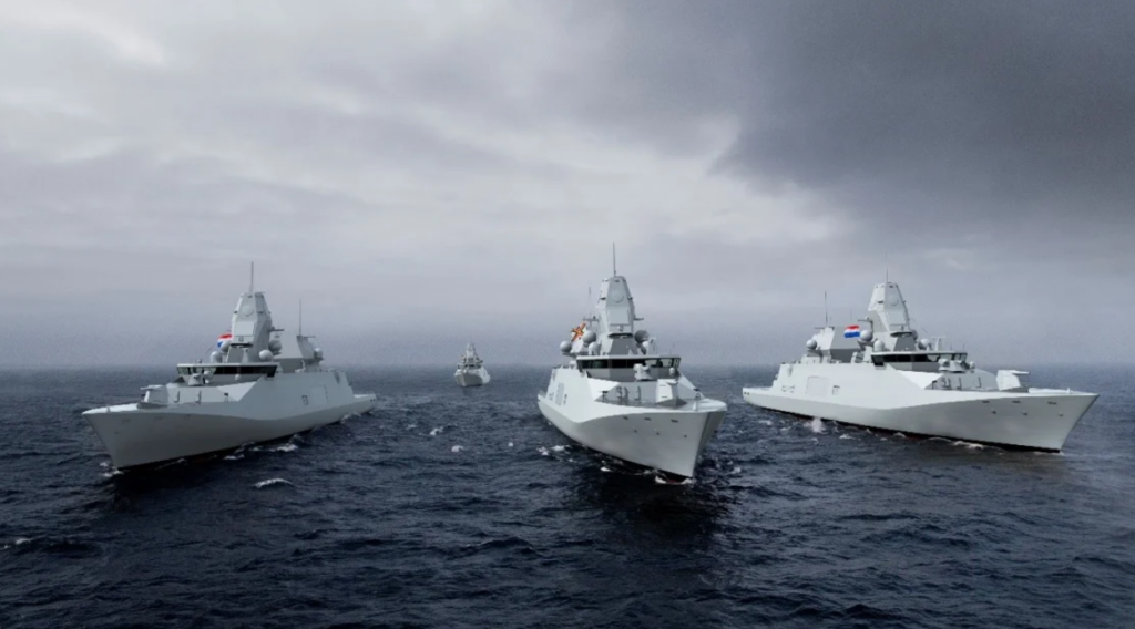 Thales Above Water Warfare System for Dutch & Belgian Frigates