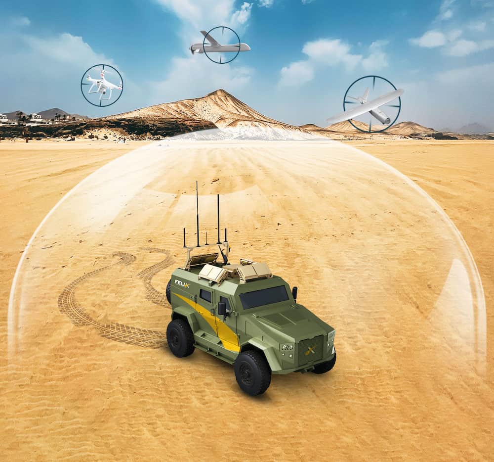 Meteksan Unveils FELIX On-The-Move CUAS System