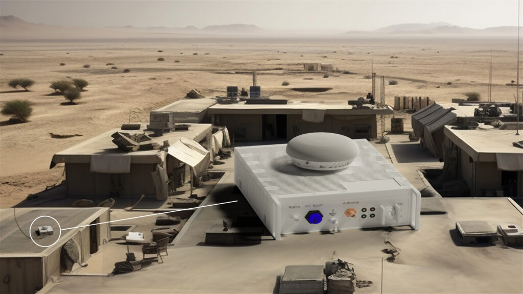 SlingShot Tactical Operations Centre System (STOCS) UHF commercial band upgrade