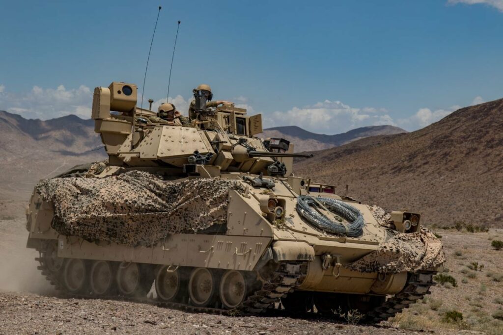 Elbit Gunner Hand Stations for Bradley Fighting Vehicles