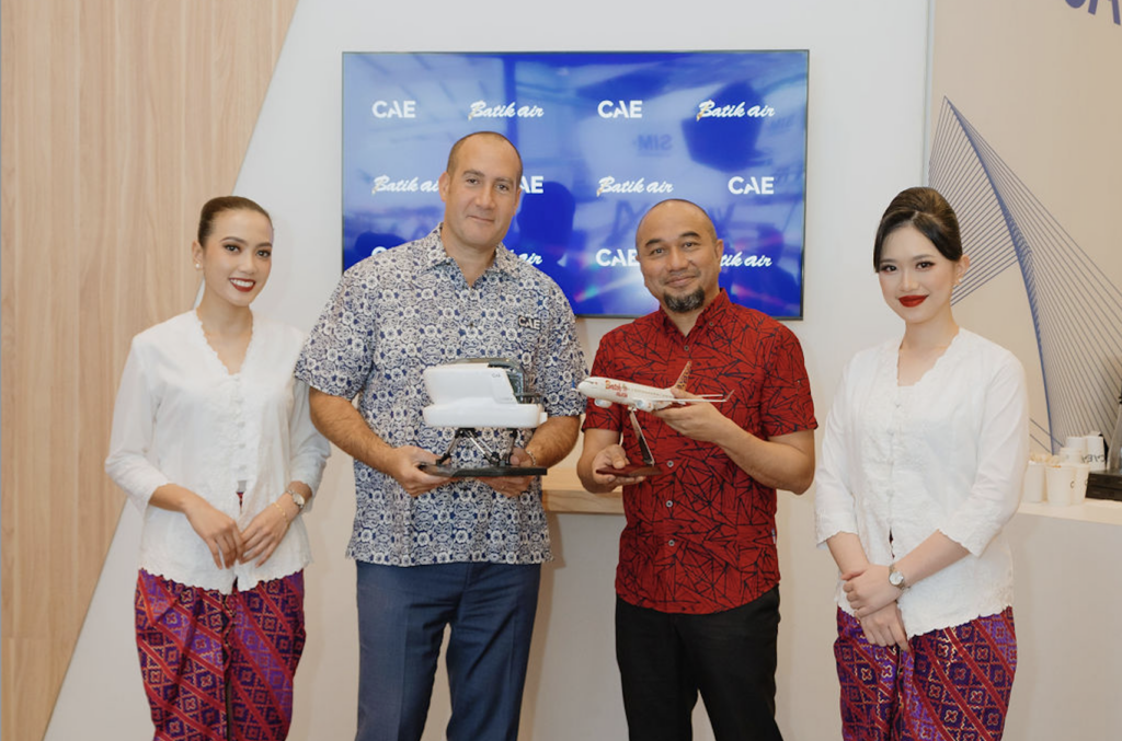Batik Air and CAE Sign Pilot Training Agreement