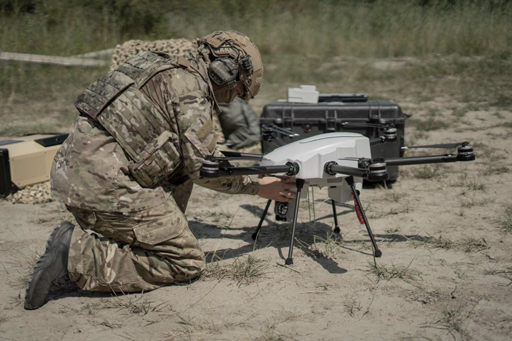 Tactical Tethered UAS for ISR & Telecommunications Launched