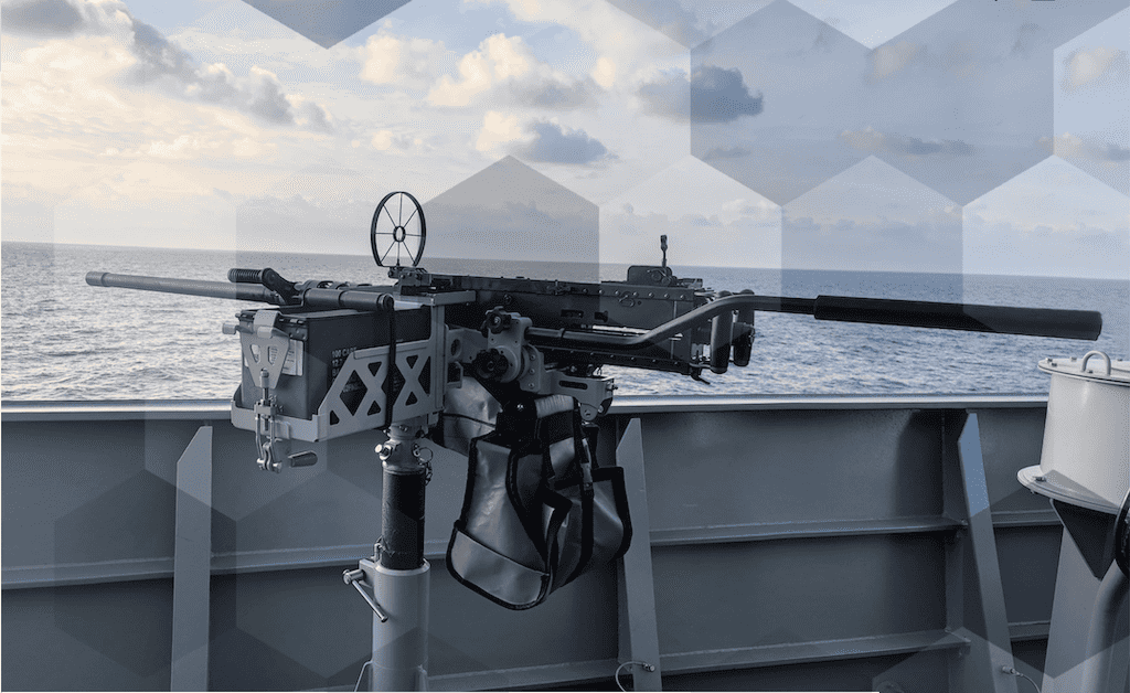 FN Herstal Land & Sea Weapon Mount Launched