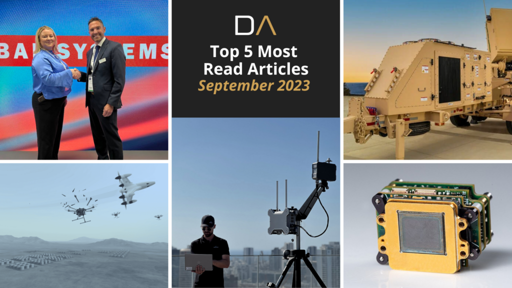 Defense Advancement top 5 most read articles September 2023