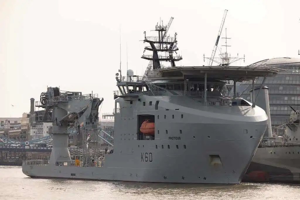 Underwater Surveillance Ship to Enhance UK Protection