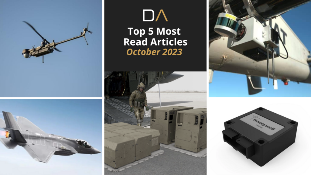 Defense Advancement Top 5 Most Read Articles in October