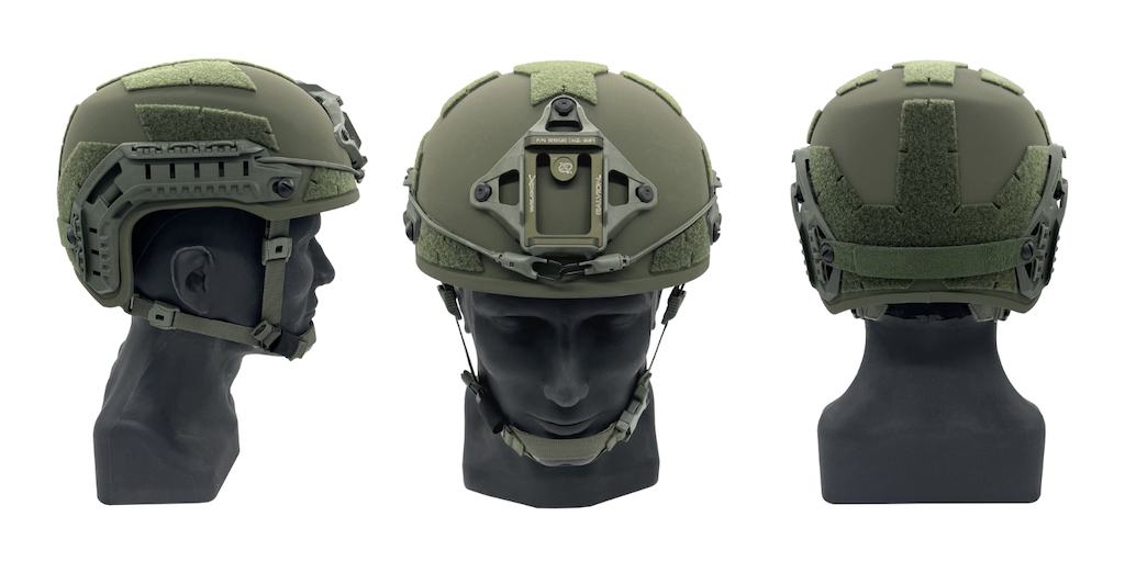 Galvion Ships Caiman Ballistic Helmets to NATO