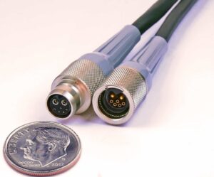 Miniature circular mil spec connectors