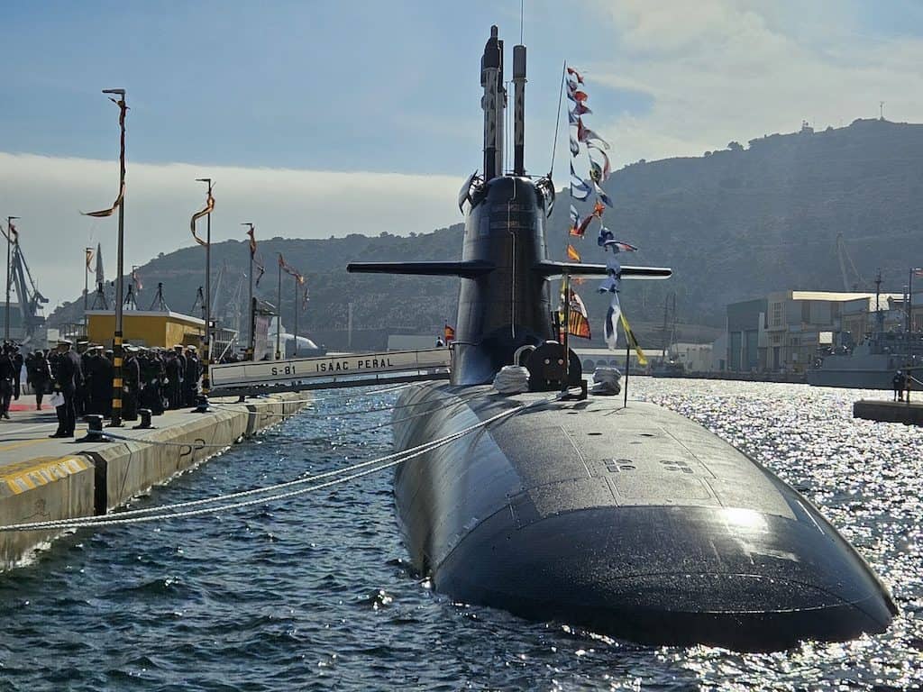 Spanish Navy Commissions Submarine from Navantia