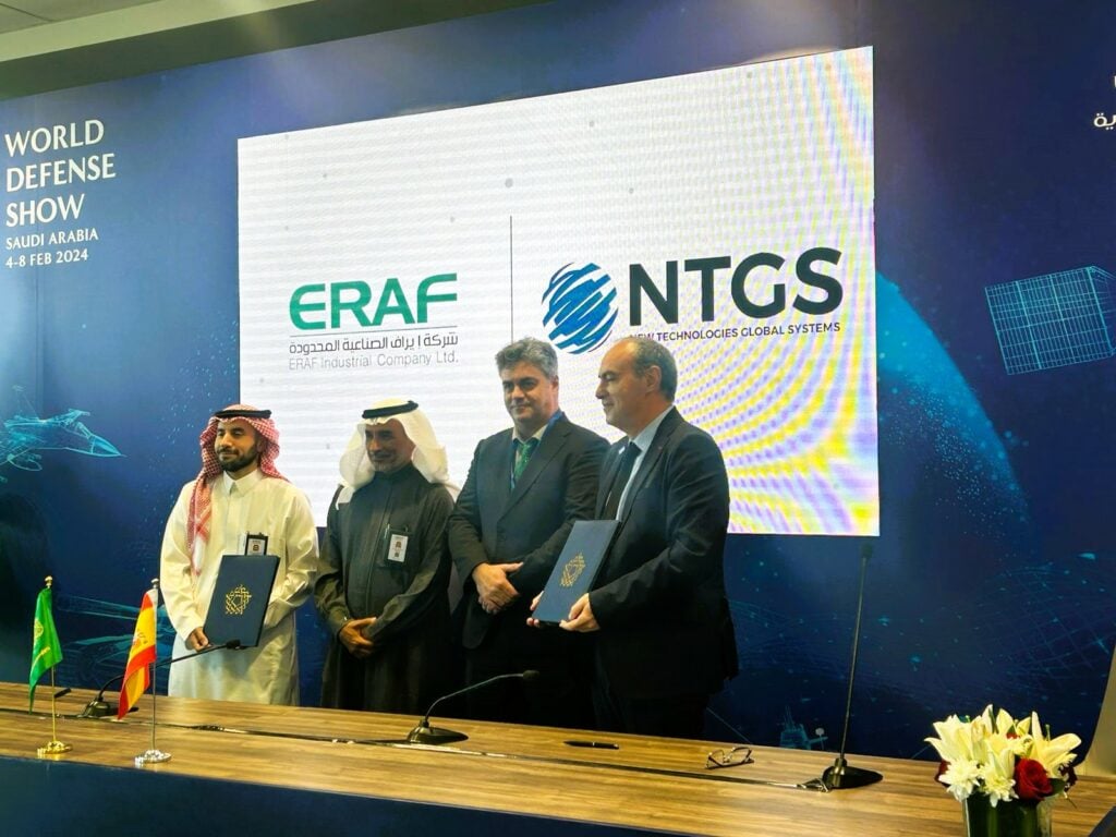 ERAF & NTGS Sign Agreement for Local Manufacturing of ALAKRAN Mobile Mortar System in KSA