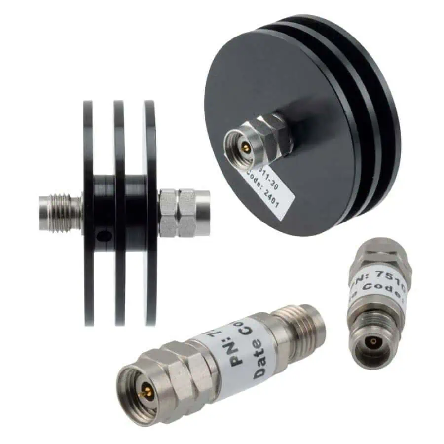 New RF Fixed Attenuators with 2.4mm Connectors for Defense Applications