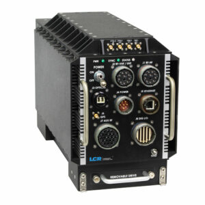 Eight-slot air over conduction cooled chassis for VPX & SOSA-aligned cards