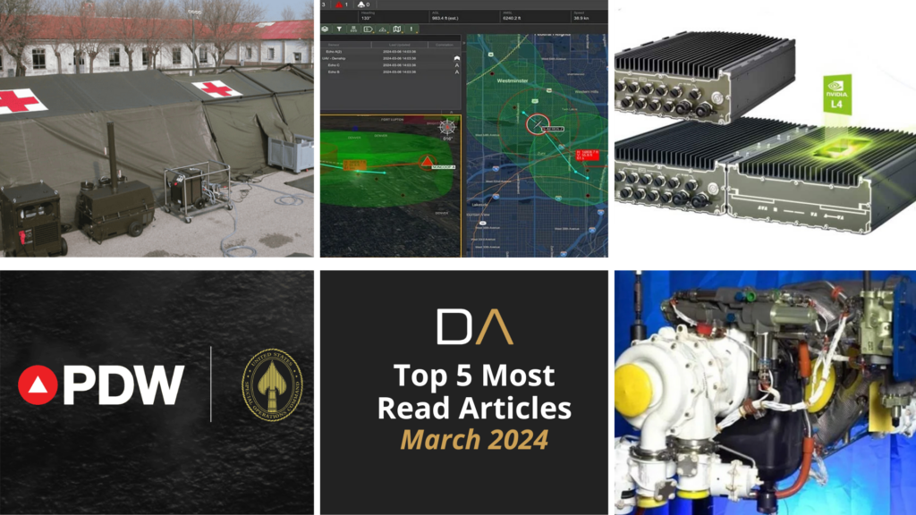 Most Read Articles on Defense Advancement in March 2024