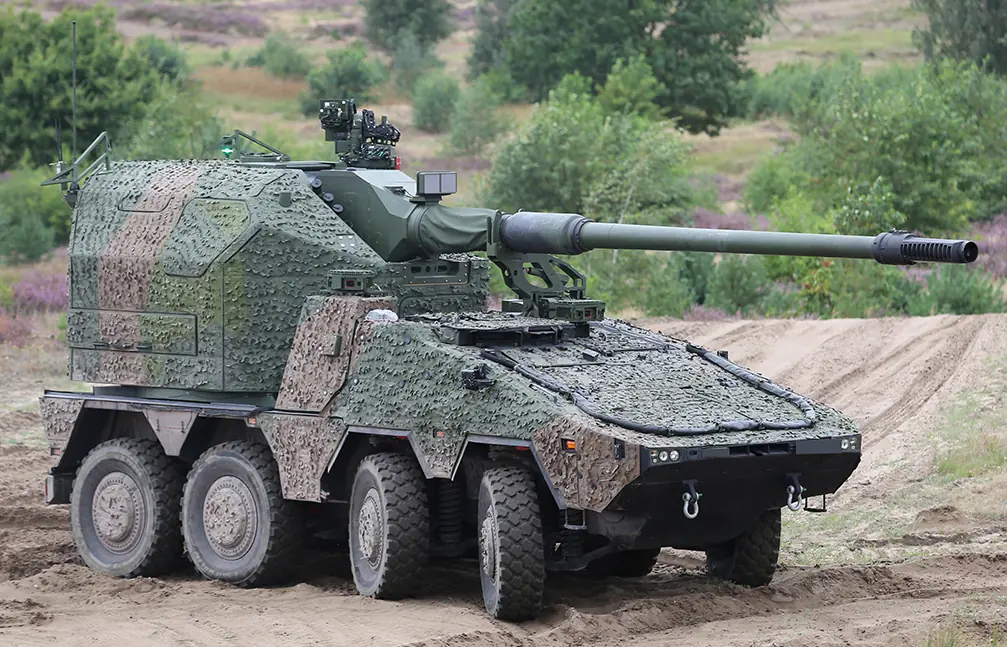 HENSOLDT Supplying All-Round Vision System for KNDS’ Howitzer
