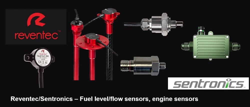 UAV Propulsion Tech Reventec Sentronics Fuel Sensors