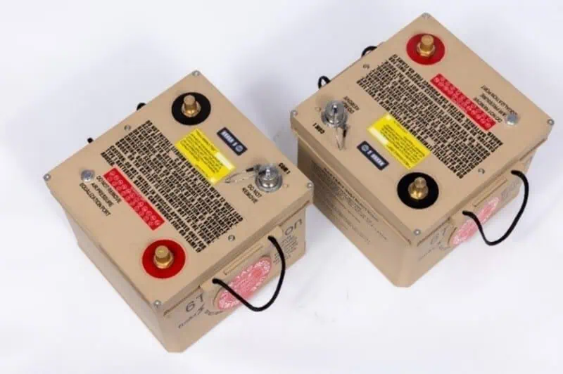 High Voltage Military Battery System Unveiled