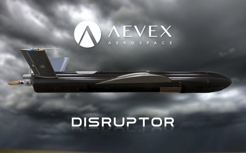 AEVEX Aerospace Disruptor loitering munition at AUSA 2024