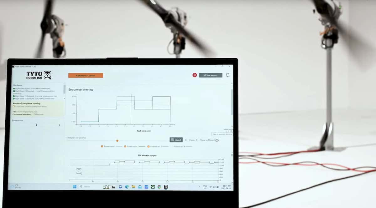 DEP Testing Software by Tyto Robotics