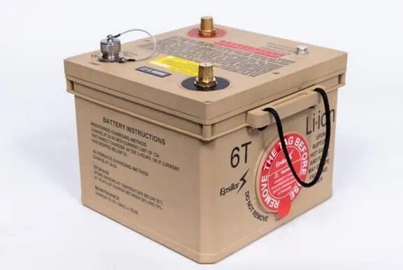 High-Capacity 6T Military Vehicle Battery Announced