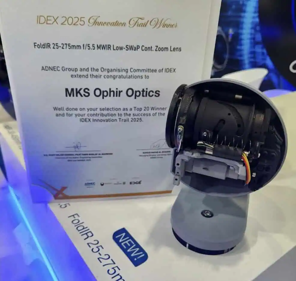MWIR Lens for Drones Wins Innovation Award