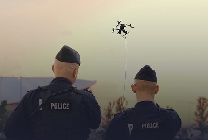 first responder drones
