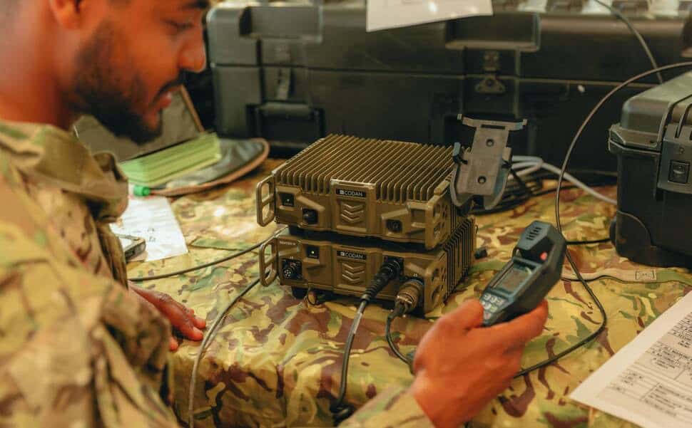 Sentry-H 6120-BM Multi-role manpack radio