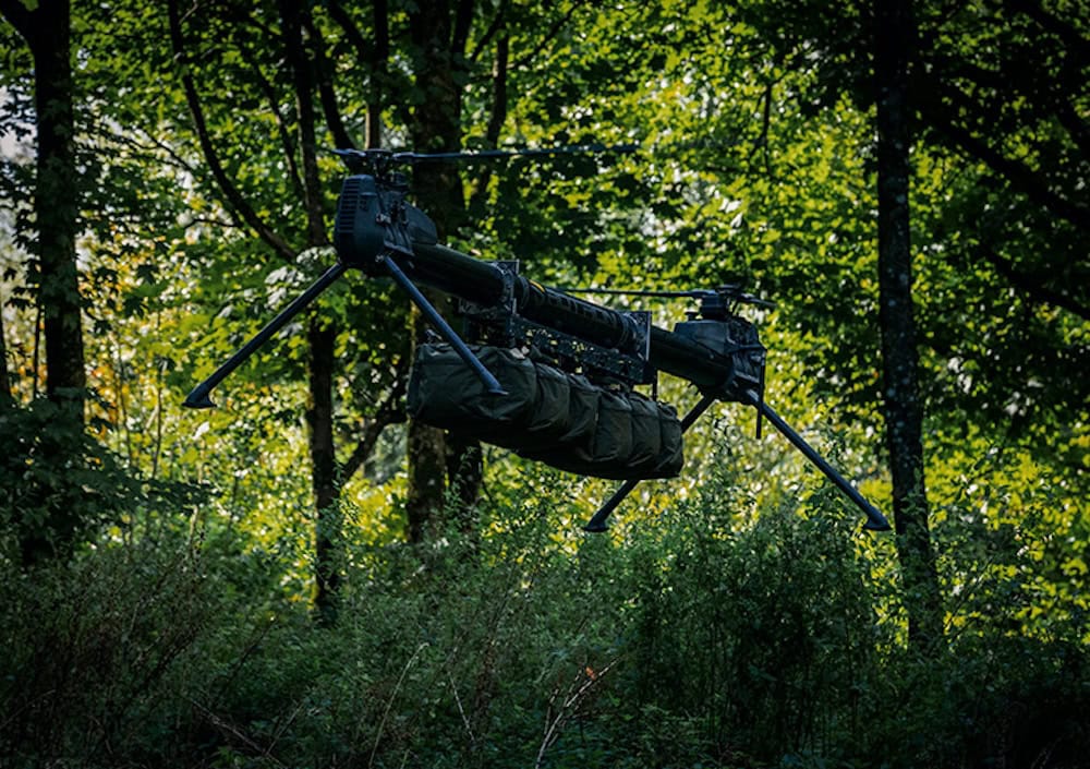 Talon DT-300X Hybrid electric unmanned helicopter