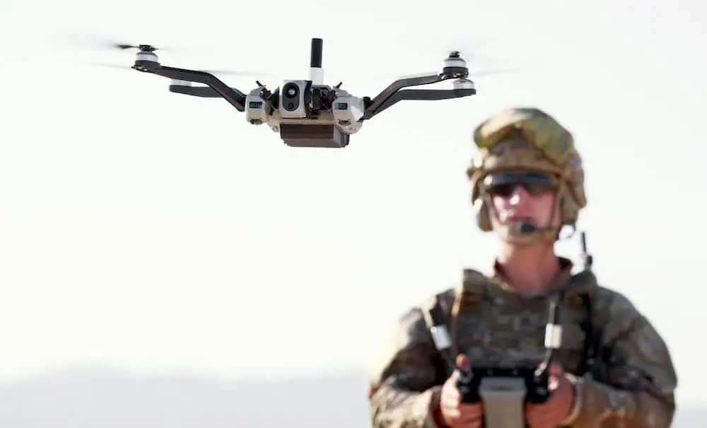 AI Threat Detection System Integrated Into Black Widow Drones