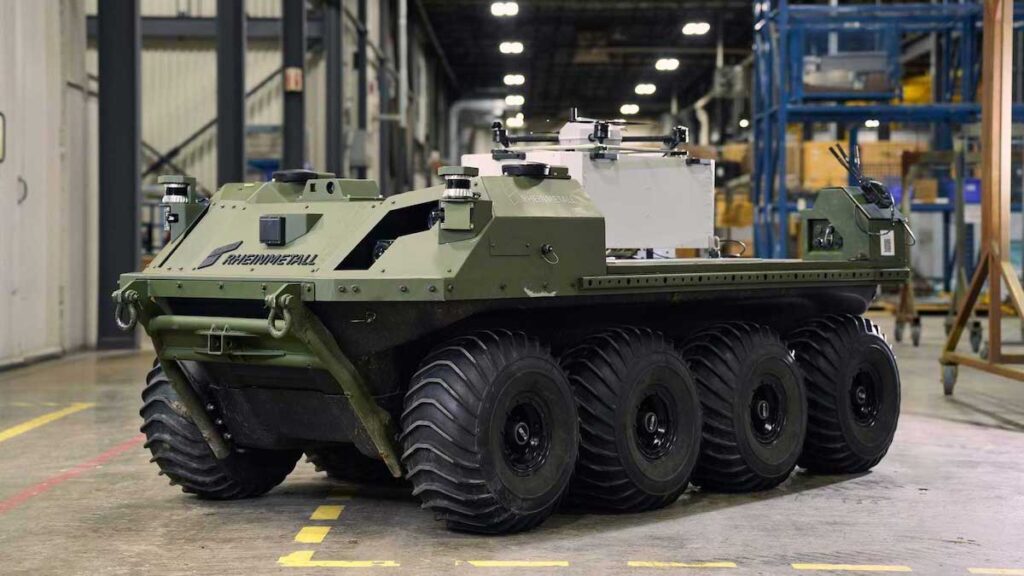UGV-rheinmetall-khronos-drone