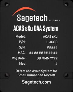 Detect and Avoid by Sagetech