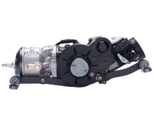 XT100 2-Stroke Engine left