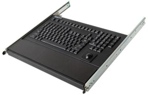 121-key Rack Mount Keyboard with Trackball