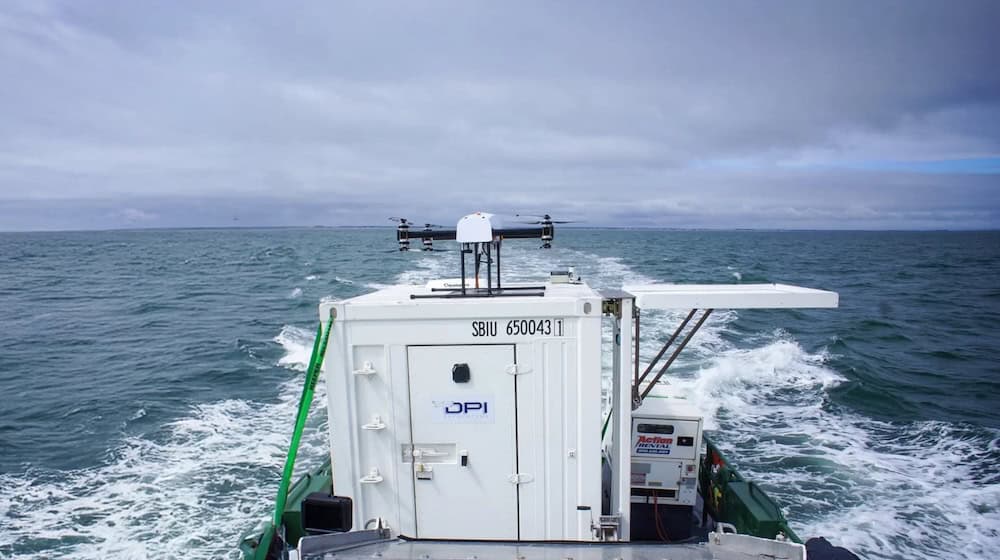 UMAR tethered drone system for naval vessels & military vehicles