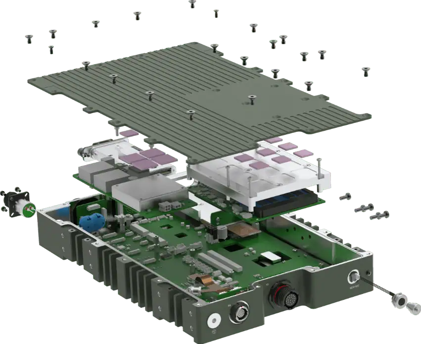 MilDef 19”/2 Rugged IT Platform Supports Modular Defense Systems