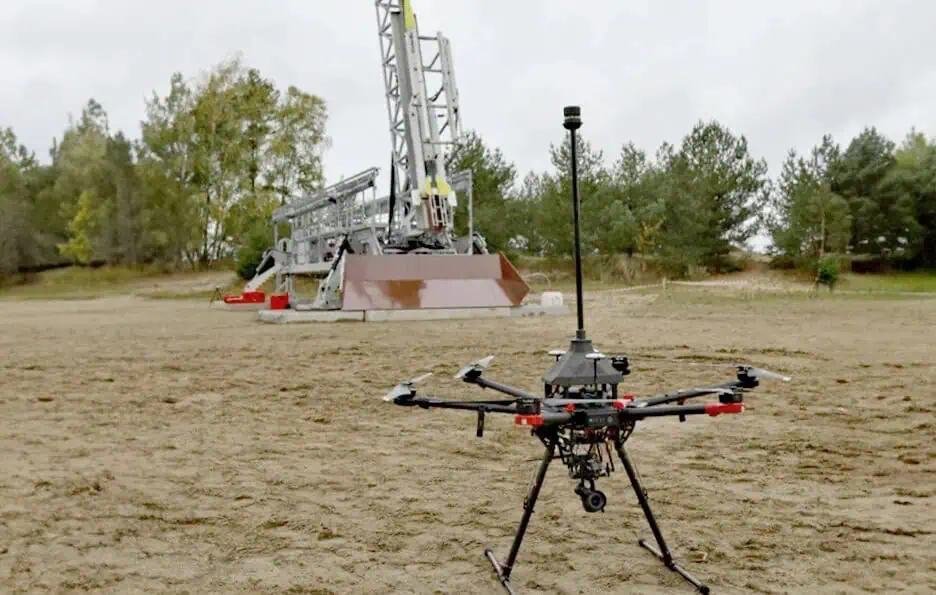 Supporting UAV-Based Wind Measurement for Rocket Launches with Ultrasonic Anemometers